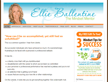 Tablet Screenshot of ellieballentine.com